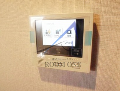 セキュリティ　モニター付きインターホンです。