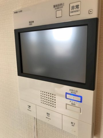 セキュリティ　モニター付きインターホン