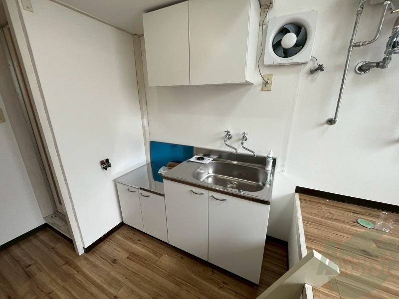 キッチン　キッチンはスペースも広々していて使いやすそうですよ！