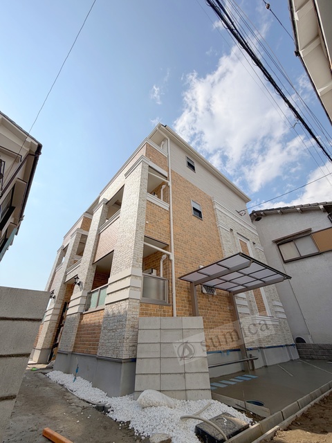 建物外観　インターネット無料で使い放題♪