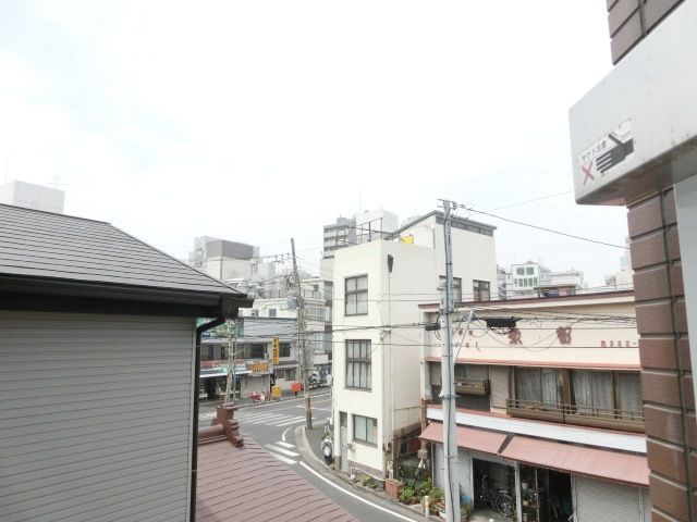 眺望　バルコニーからの景色。