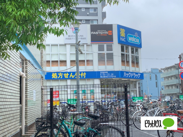 ドラックストア　ハックドラッグ横浜根岸店（ドラッグストア）まで1042m