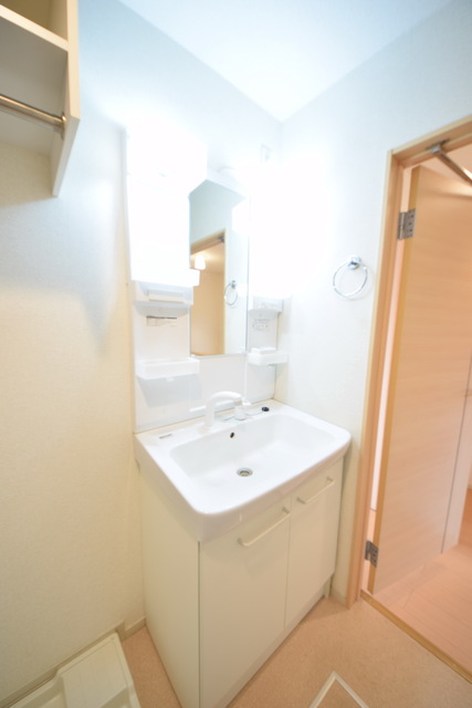 洗面設備　今日はちょっと濃いめに