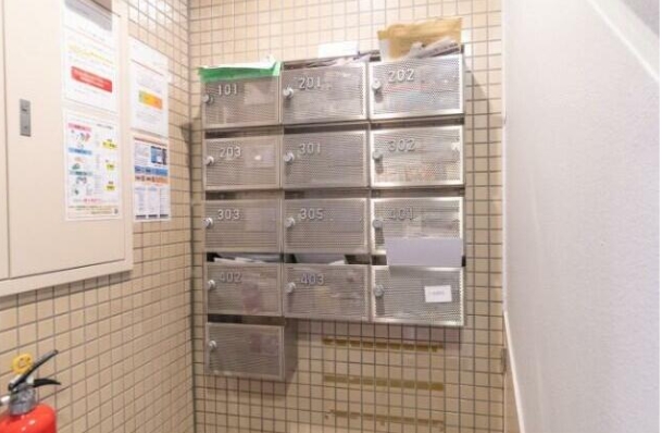 その他共有部分　集合ポストです