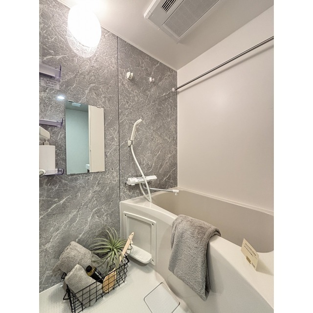 バス・シャワールーム　【家具・家電の備え付けはありません】