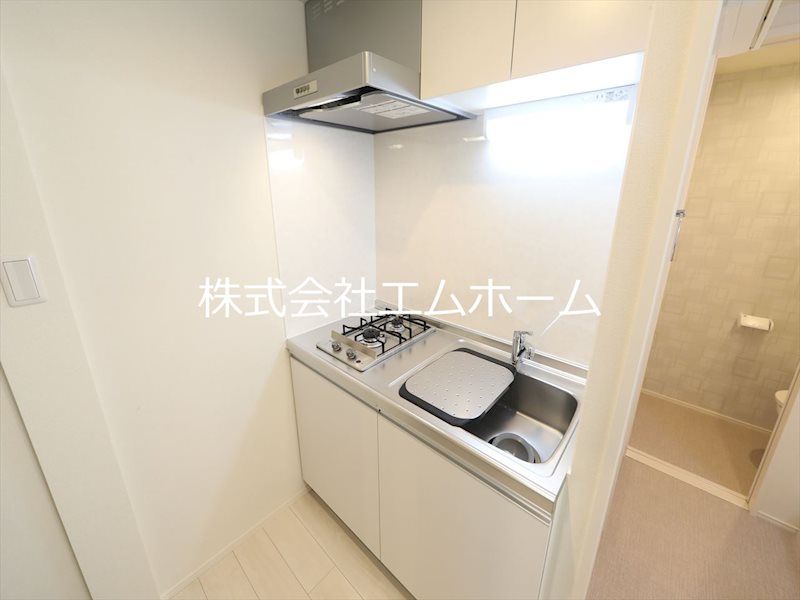 キッチン　システムキッチン（ガス2口コンロ付）