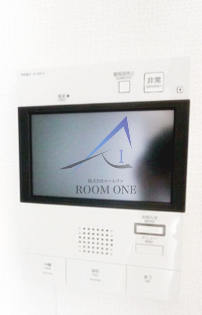 セキュリティ　モニター付きインターホンです。