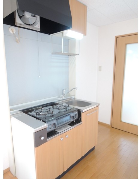 キッチン　自炊をされる方に嬉しい2口コンロ♪