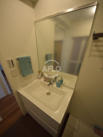 洗面設備　REIOS谷町（レイオス谷町）独立洗面台