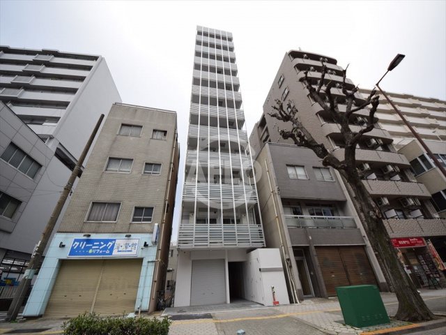 建物外観　REIOS谷町（レイオス谷町）　スタイリッシュな外観