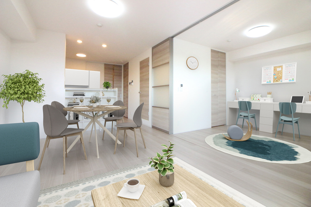 居室・リビング　※家具・家電はＣＧで合成しています