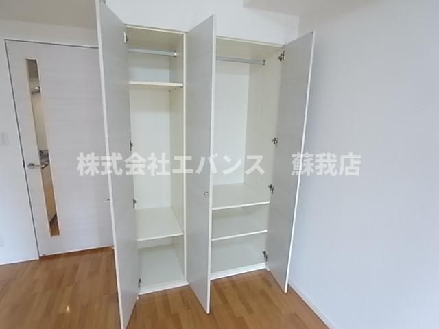 収納　大きなものも収納できそうです