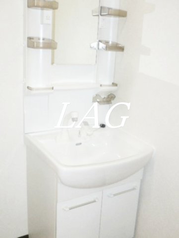 洗面設備　洗面台です。