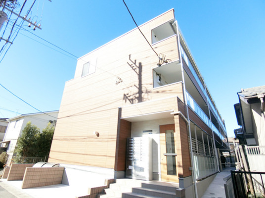 建物外観　【女性のお一人暮らしでも安心のセキュリティ♪】