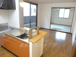 居室・リビング　人気の対面キッチン