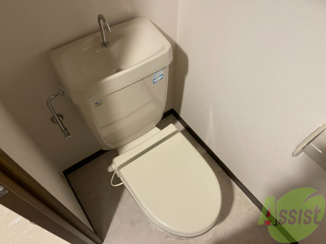 トイレ　トイレは清潔感があって使いやすそうです。