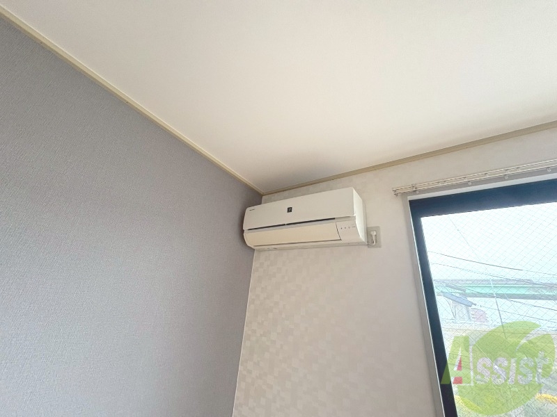 その他設備　エアコンが付いてるので春夏秋冬快適に過ごせます。