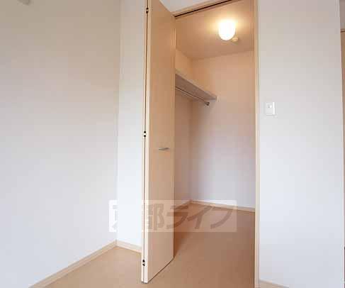 収納　ウォークインクローゼットです。