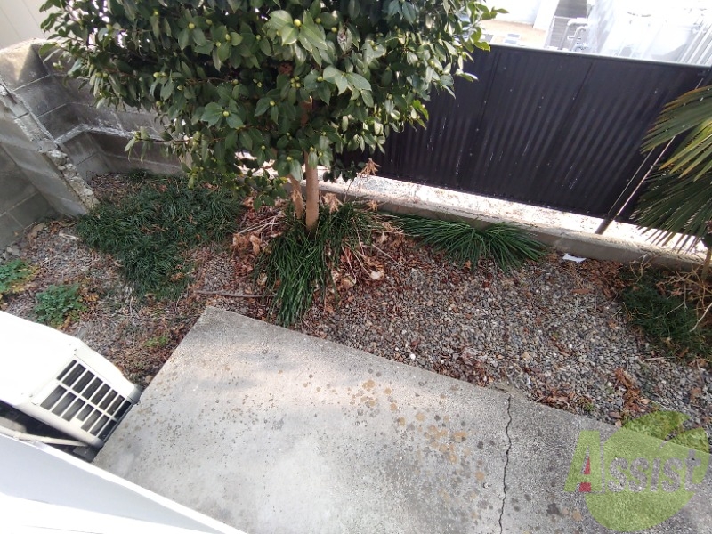 バルコニー　広いバルコニーです。洗濯物が干しやすいですね。