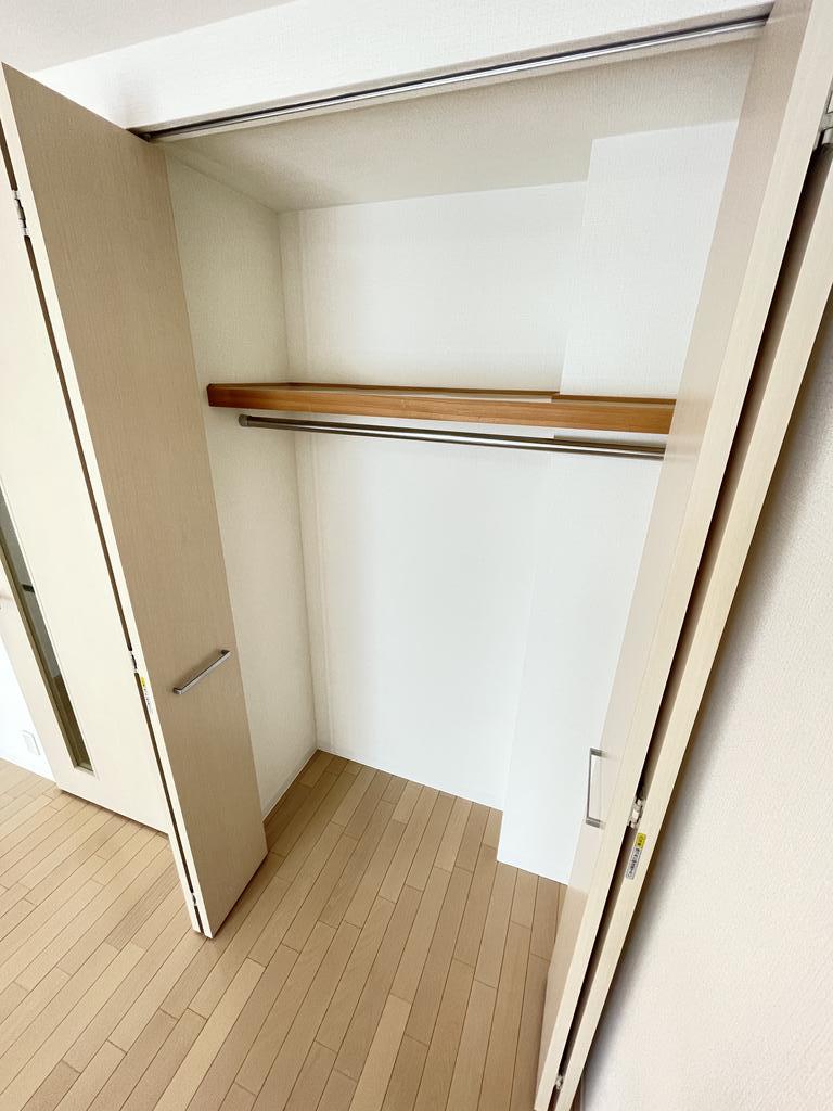 収納　便利なクローゼット♪