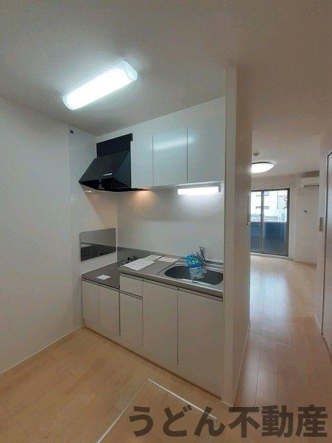 キッチン　うどん県のお部屋探しはうどん不動産へ うどんちゃんとLINE