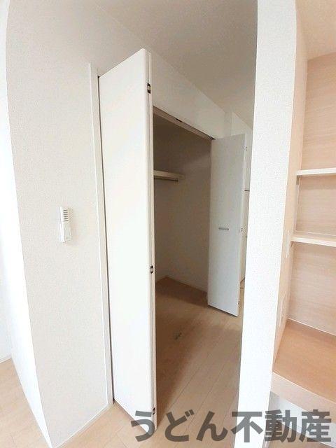 収納　うどん県のお部屋探しはうどん不動産へ うどんちゃんとLINE