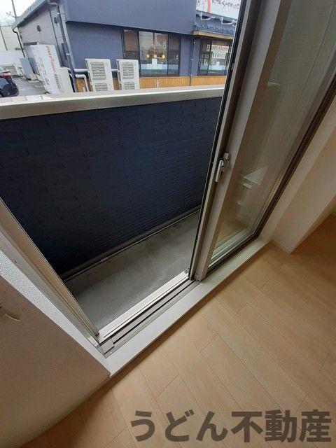 バルコニー　うどん県のお部屋探しはうどん不動産へ うどんちゃんとLINE