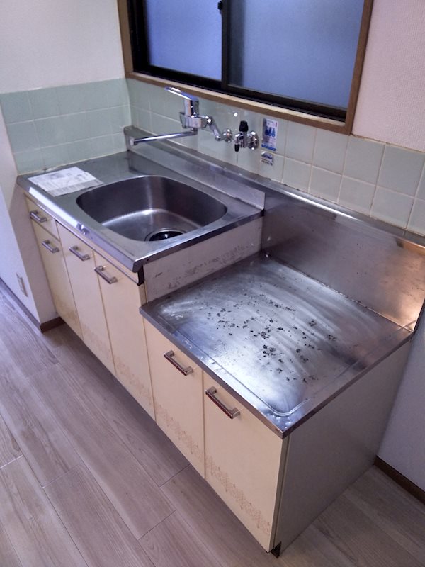 キッチン　同建物同号室の室内写真です。(201号室)