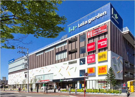 ショッピングセンター　ララガーデン長町（ショッピングセンター）まで656m