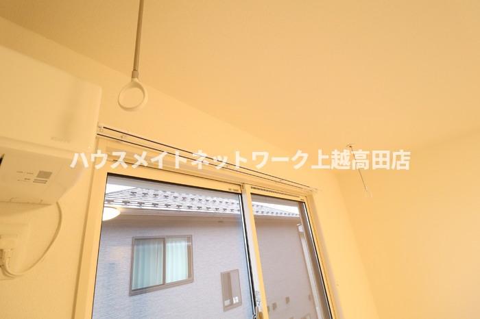 眺望　室内物干し