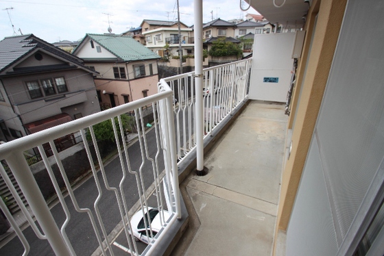 バルコニー　※別部屋の写真です