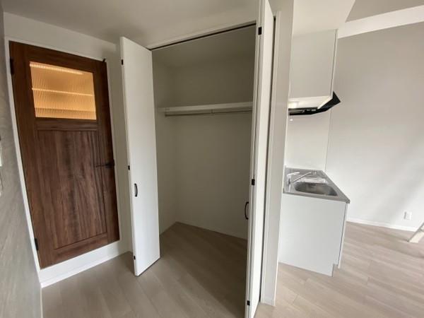 収納　クローゼット！