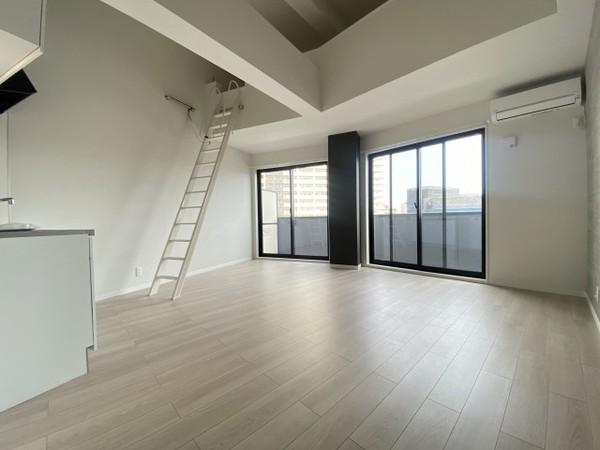 居室・リビング　フローリング！