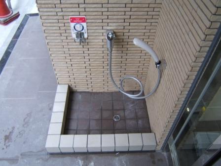 その他設備　ペット足洗い場