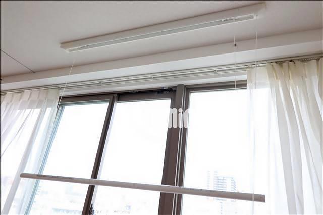 バルコニー　洗濯物干しです。