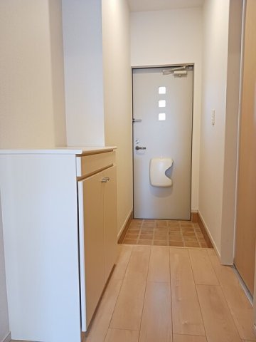 玄関　明るい玄関です