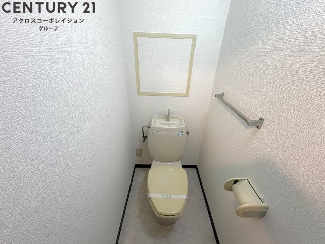 トイレ　ゆったり落ち着けるトイレです
