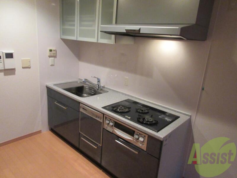 キッチン　３口ガスコンロです。