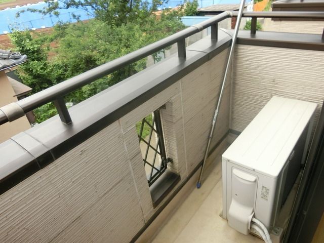 バルコニー　見晴らし良好のバルコニー