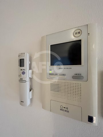 セキュリティ　ルクレ立売堀　テレビ付きモニターホン