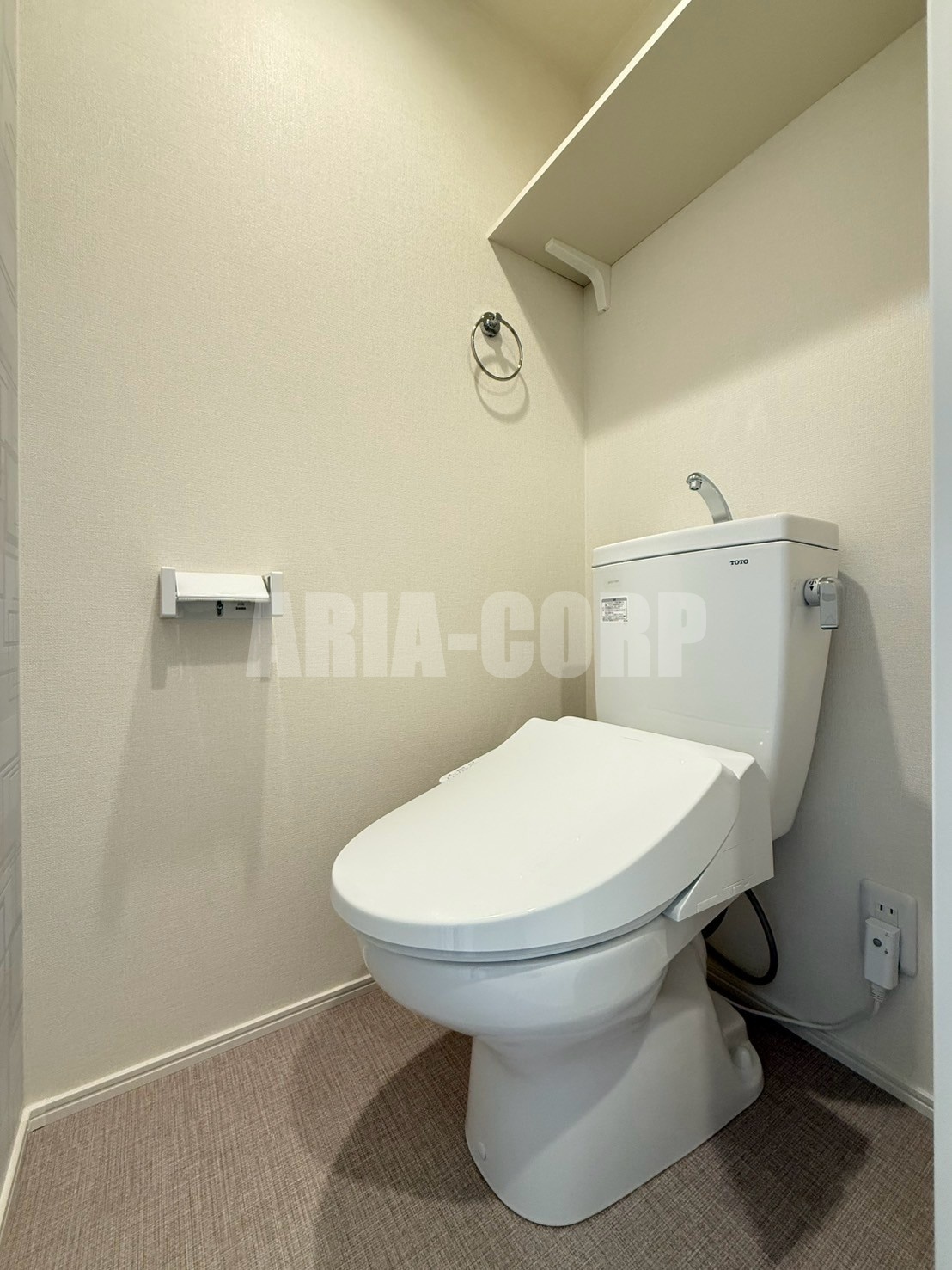 トイレ　ウォシュレット対応のWCです。