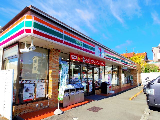コンビニ　セブンイレブン 静岡神明町店（コンビニ）まで372m