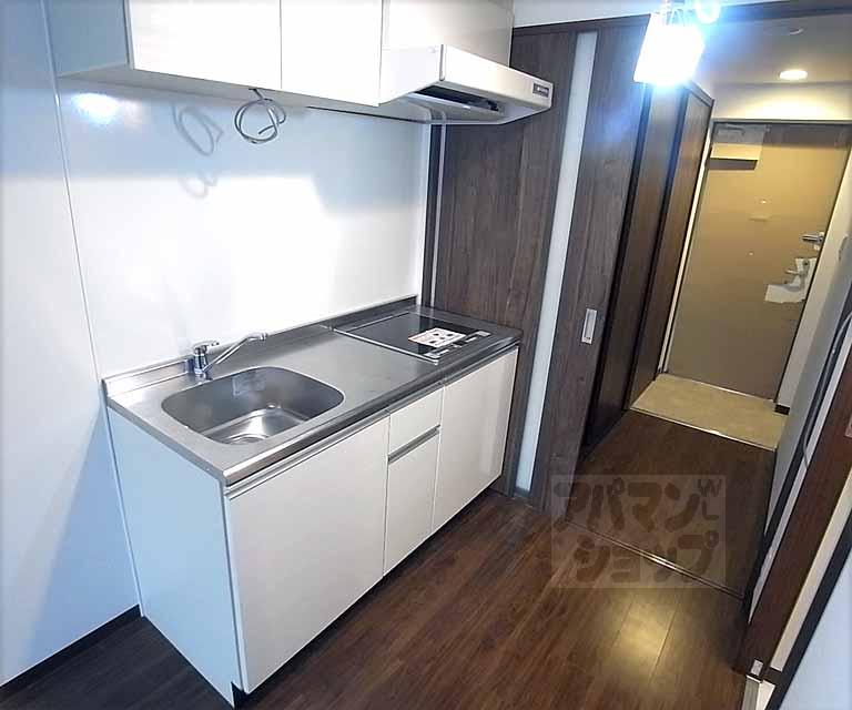 キッチン　建築中