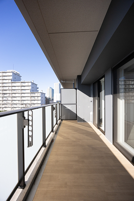 バルコニー　※写真は同タイプ住戸です。