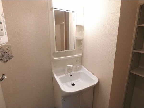 洗面設備　※写真は別号室です。