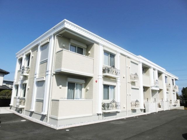 建物外観　安心のホームセキュリティ付き物件。