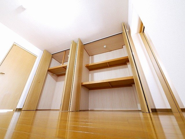 収納　大きなものも収納できそうです