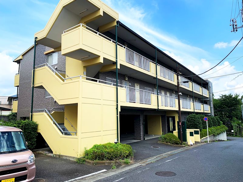 建物外観　大好きなペットと一緒に暮らせる建物です。