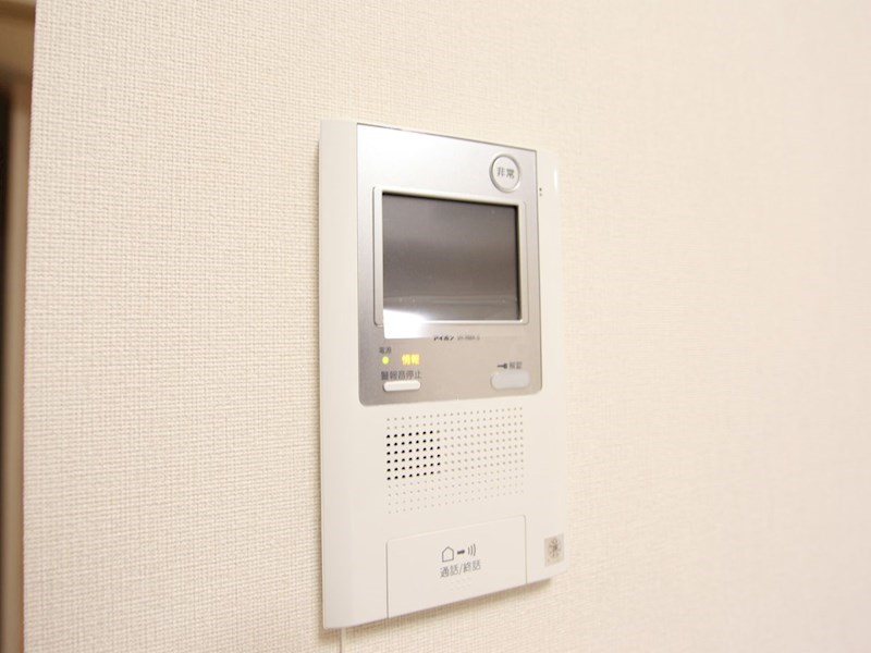 セキュリティ　ＴＶモニター付インターホン完備