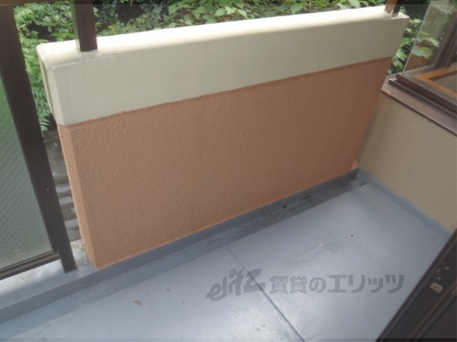 バルコニー　北側ベランダ